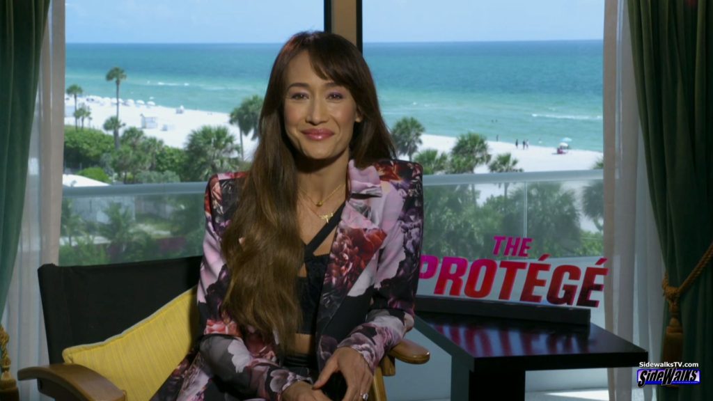 Maggie Q  in a single shot