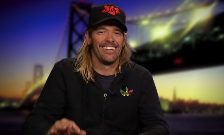 Taylor Hawkins with Bay Bridge background