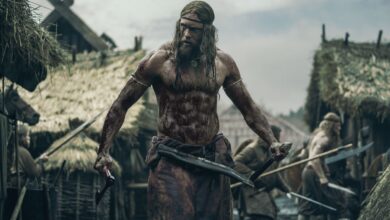 Alexander Skarsgård stars as Amleth in "The Northman."