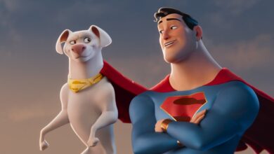 Krypto and Superman