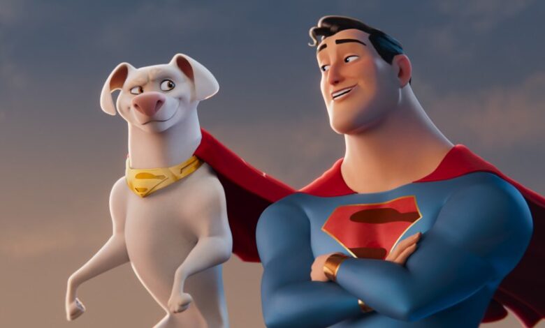 Krypto and Superman