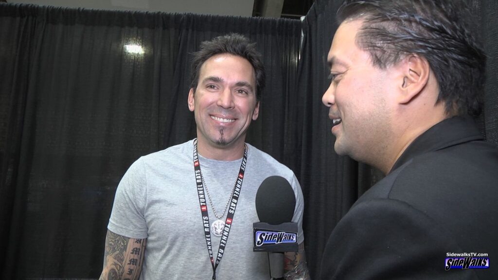 Jason David Frank and host Richard R. Lee