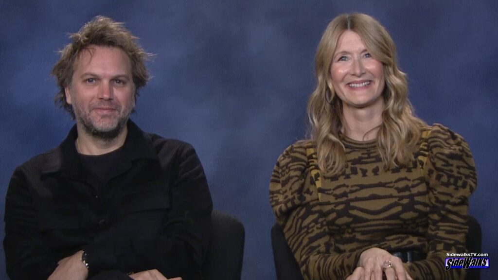 Florian Zeller and Laura Dern