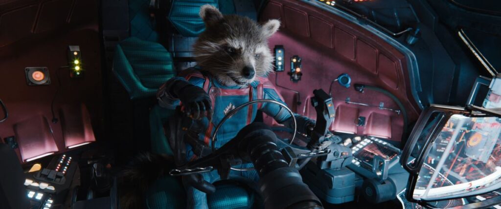 Rocket (voiced by Bradley Cooper