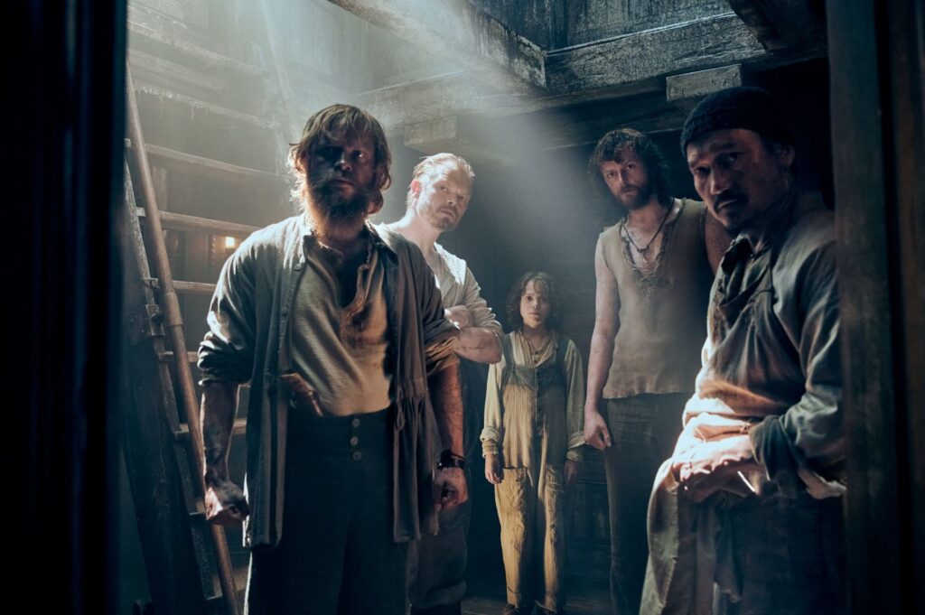 Larsen (Martin Furulund), Petrofsky (Nikolai Nikolaeff), Toby (Woody Norman), Abrams (Chris Walley) and Joseph (Jon Jon Briones)