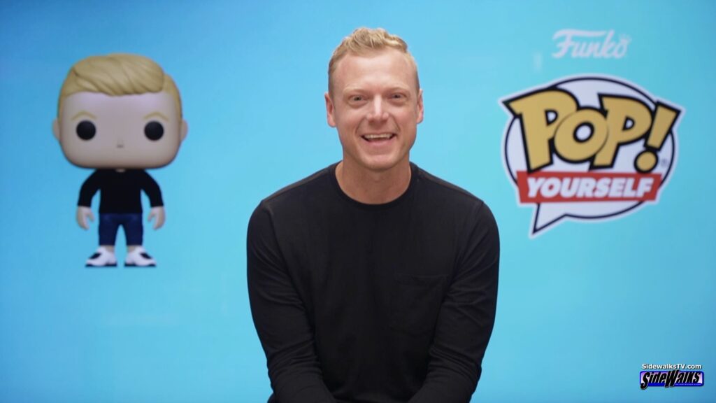 Dave Beré, the Vice President of Brand & Marketing at Funko, smiles