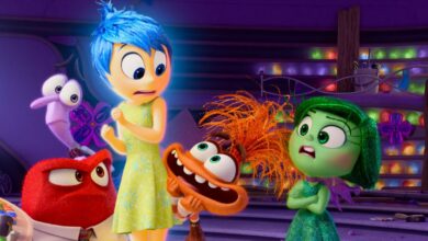 Publicity still with characters from Inside Out 2