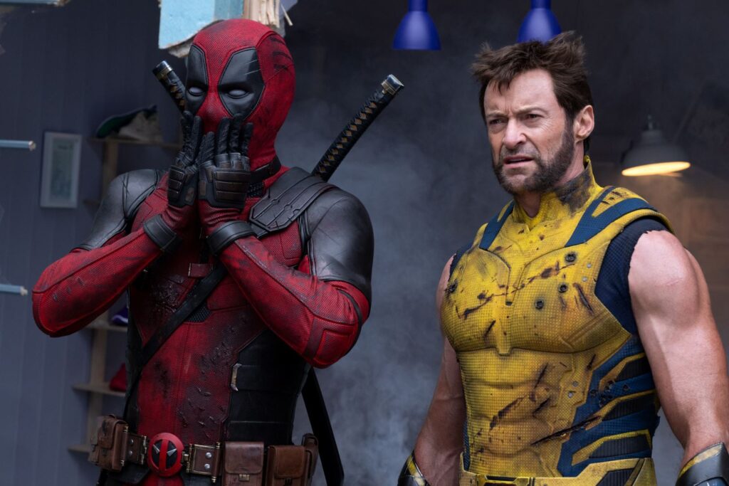 Ryan Reynolds as Deadpool/Wade Wilson and Hugh Jackman as Wolverine/Logan