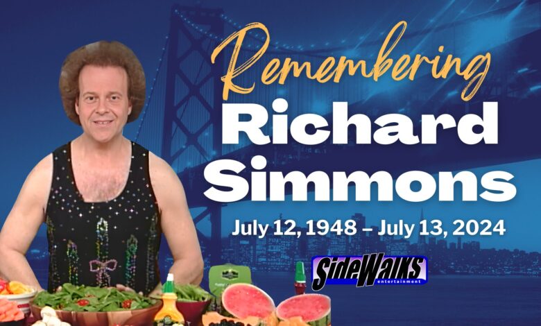 In Memorial graphic with Richard Simmons