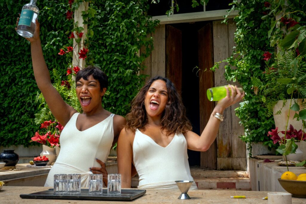 Naomi Ackie stars as Frida and Adria Arjona as Sarah