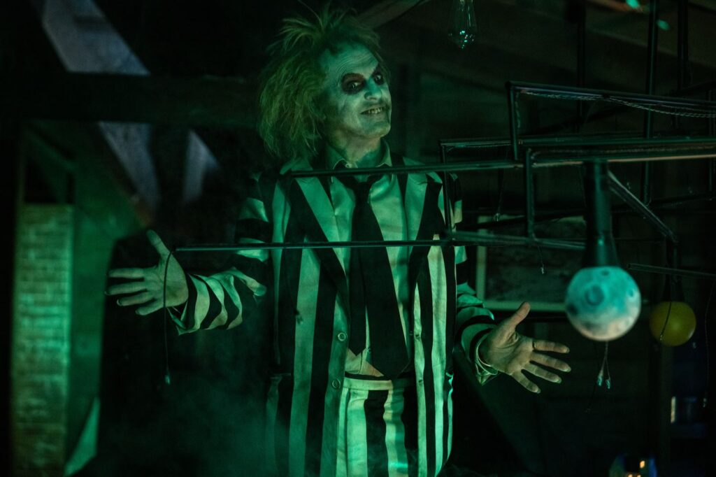 MICHAEL KEATON as Beetlejuice