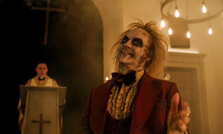 MICHAEL KEATON as Beetlejuice