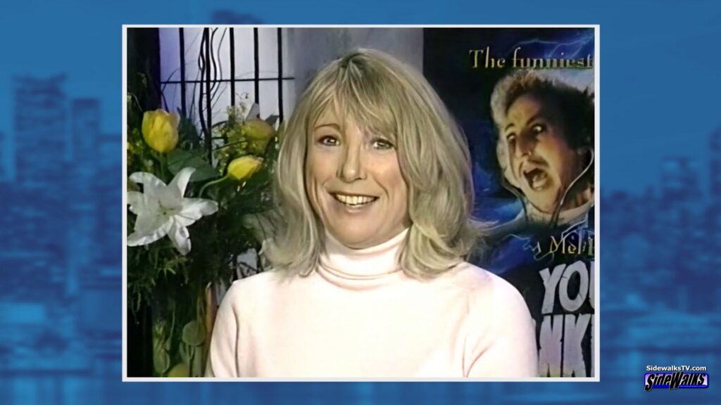 Teri Garr smiles