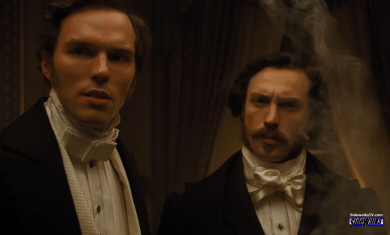 Nicholas Hoult stars as Thomas Hutter and Aaron Taylor-Johnson as Friedrich Harding