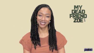 Sonequa Martin-Green smiles